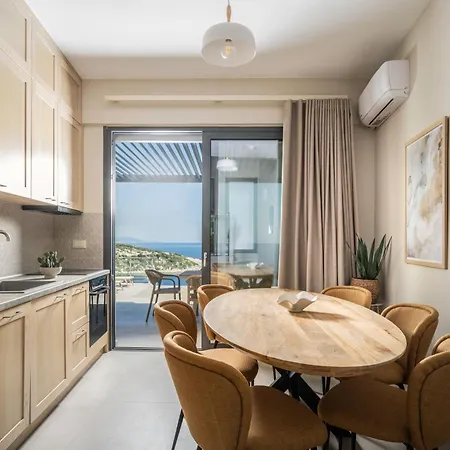 빌라 Ventalia Villas, 3br Sea View And Infinity Pool By Mana Gers