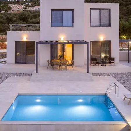 빌라 Ventalia Villas, 3br Sea View And Infinity Pool By Mana Gers *